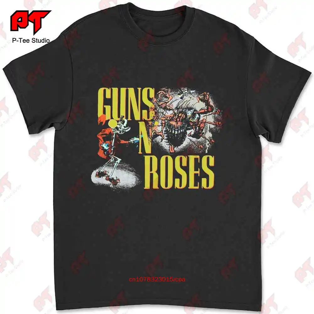 Vintage 1987 Guns N‘ Roses Appetite For Destruction Tour Concert Rock T-shirt OAHJ