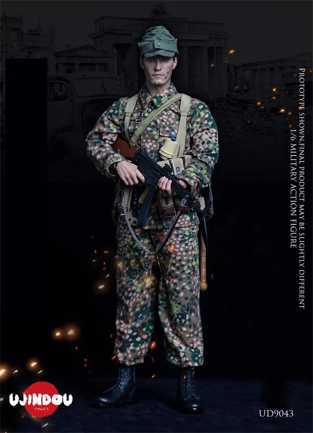 Offres spéciales 1/6 UJINDOU UD9043 figurine de poupée à souder ensemble complet jouets mobiles modèle 1945 environ 12 "pour les Fans à collectionner