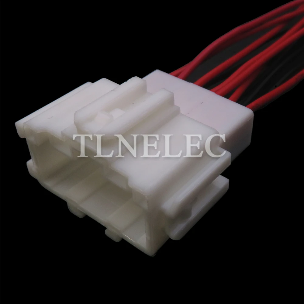 14 Pin Way Auto Wire Harness Socket dengan Kabel Car Male Female Connector Automobile Unseal Adapter