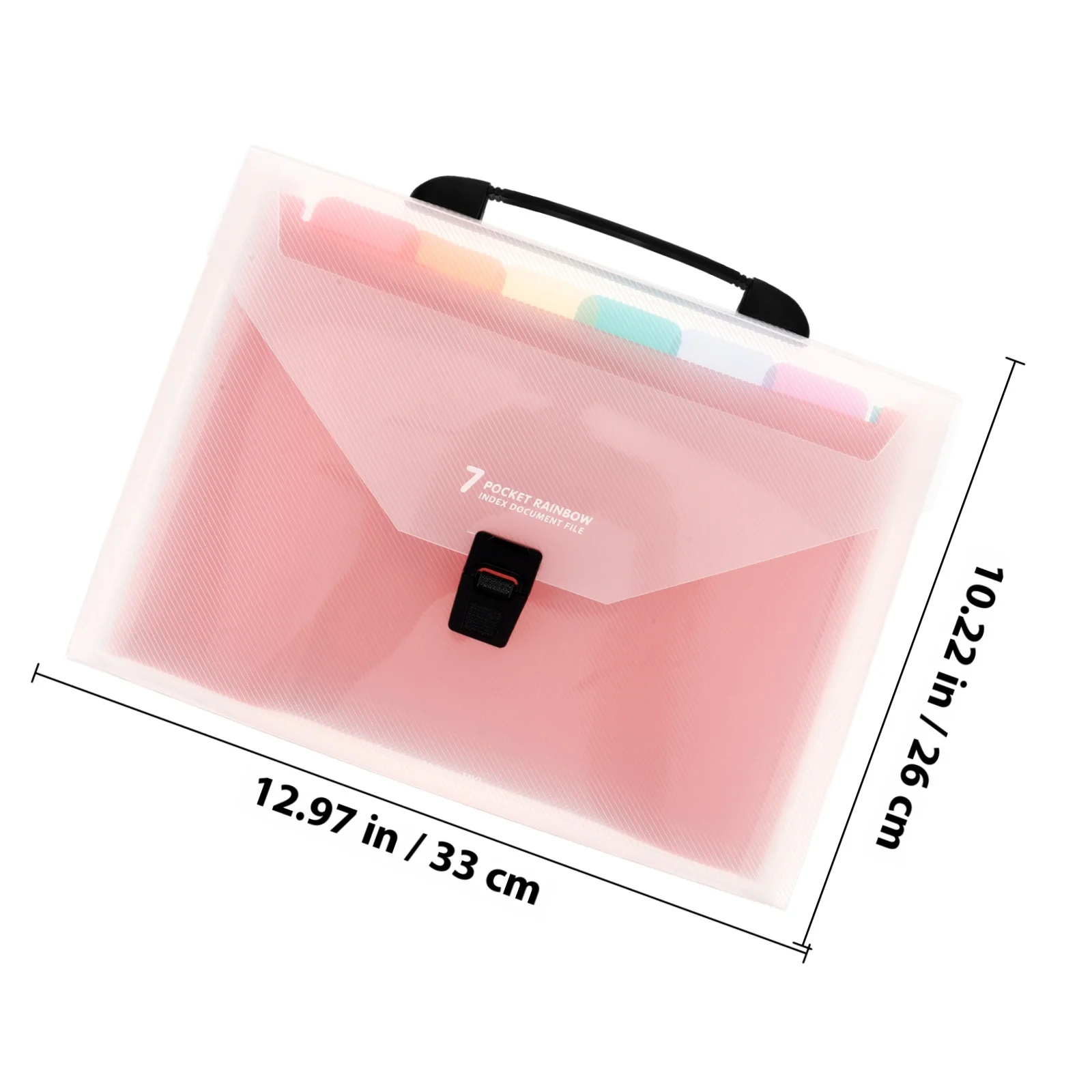 파일 정리함 휴대용 문서 폴더 가방 사무실 서류 보관 대용량 다중 포켓 확장 파일 폴더 아코디언