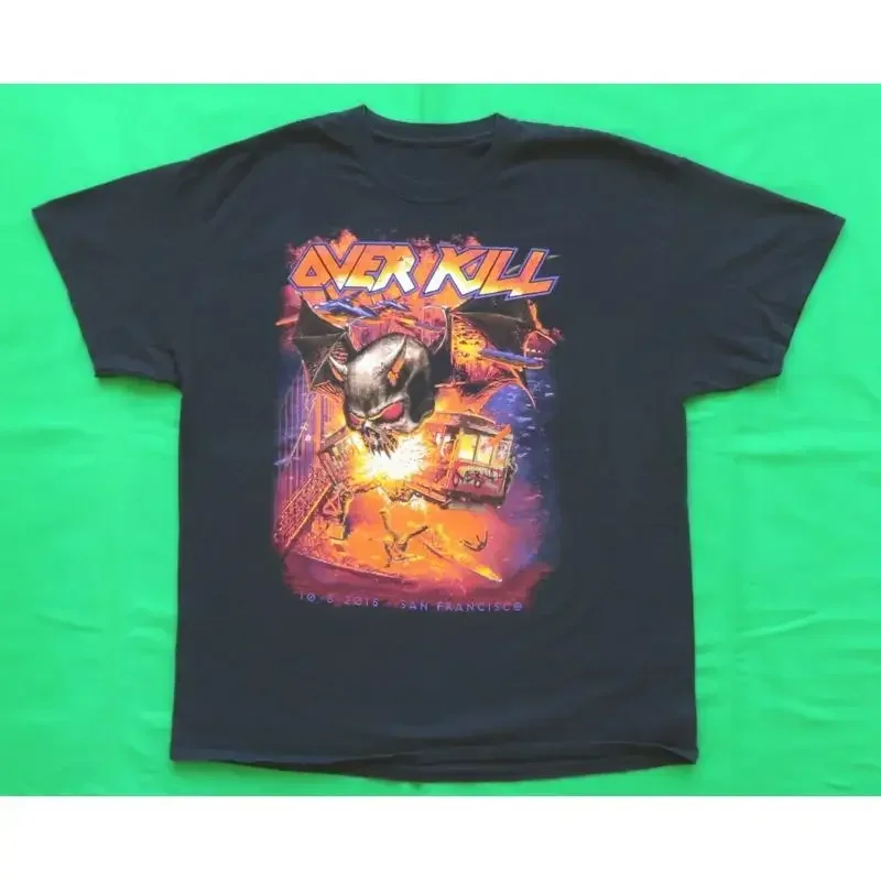 San Francisco Vintage Overkill T Shirt Black S 4Xl