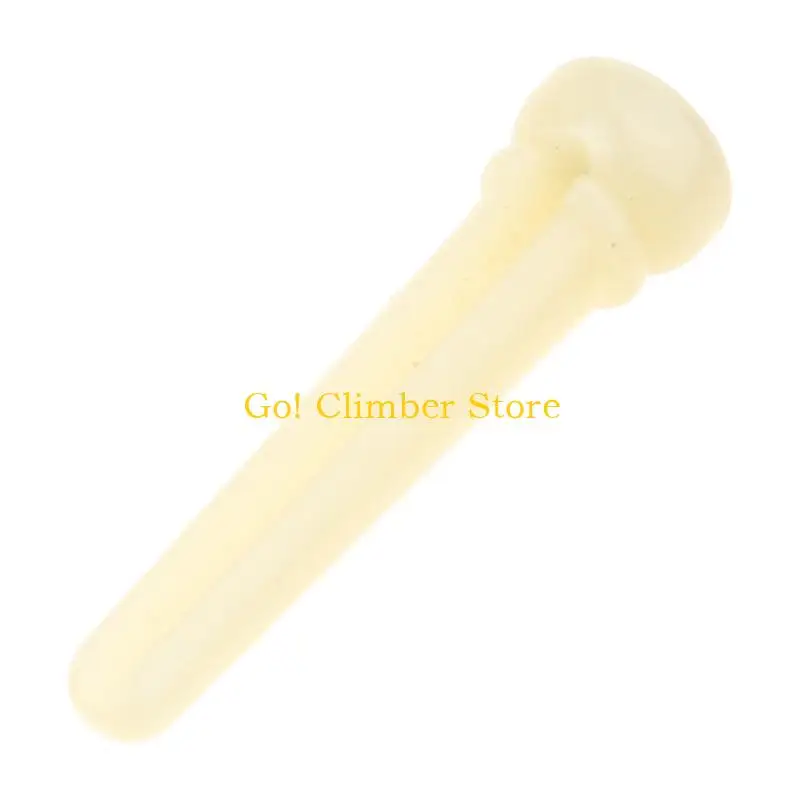 Q84C 1Pc Plastic Guitar Bridge Pin String Peg Replacement Guitar Bridge Pin for 6 and 12 String Acoustics Guitar