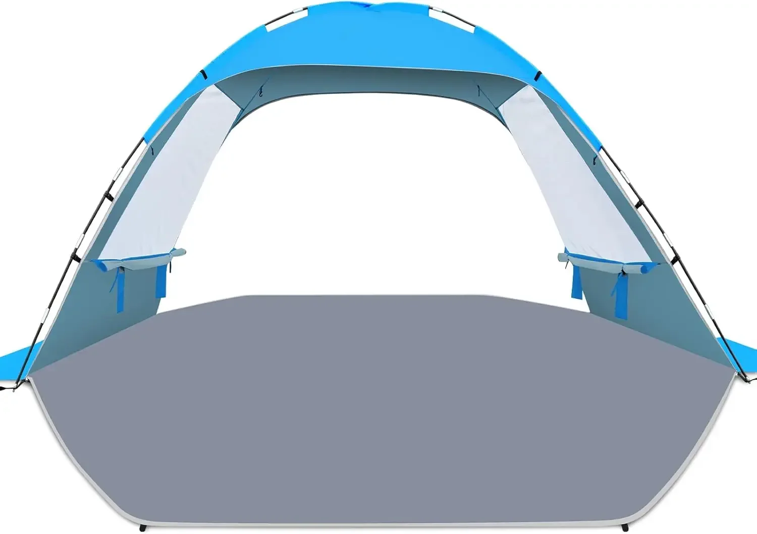 

Beach Tent Sun Shelter UPF 50 Plus UV Protection Lightweight Easy Setup Beach Shade Canopy Portable Cabana For People