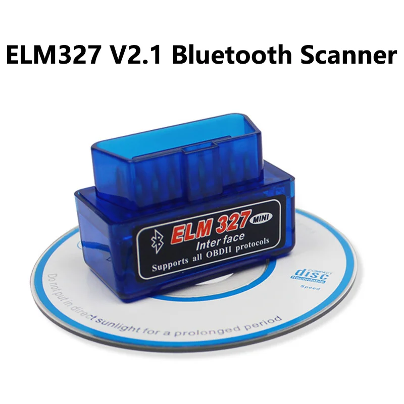 Car Obd Scanner Mini Bluetooth ELM327 V2.1 Scanner Check Engine Code Reader Car Diagnostic Tools For Android OBDII Protocols