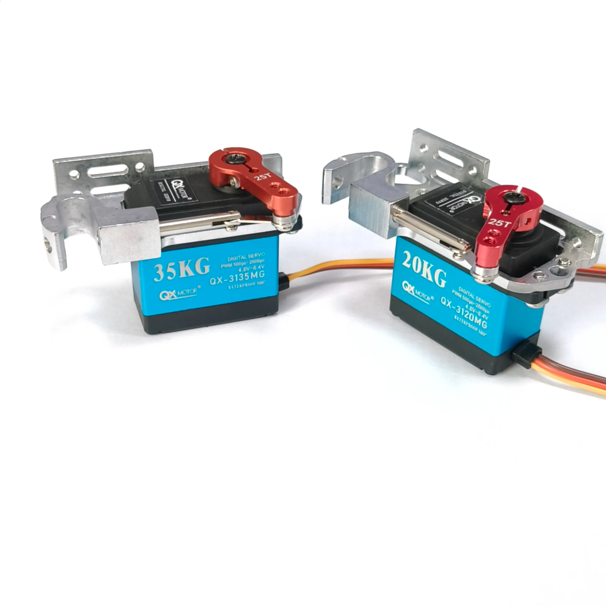 

Servo 20kg 25KG 30KG 35KG Digital Device with High Torque Mechanical Arm for RC Multimotor Drone Fixed-wing Helicopter Parts