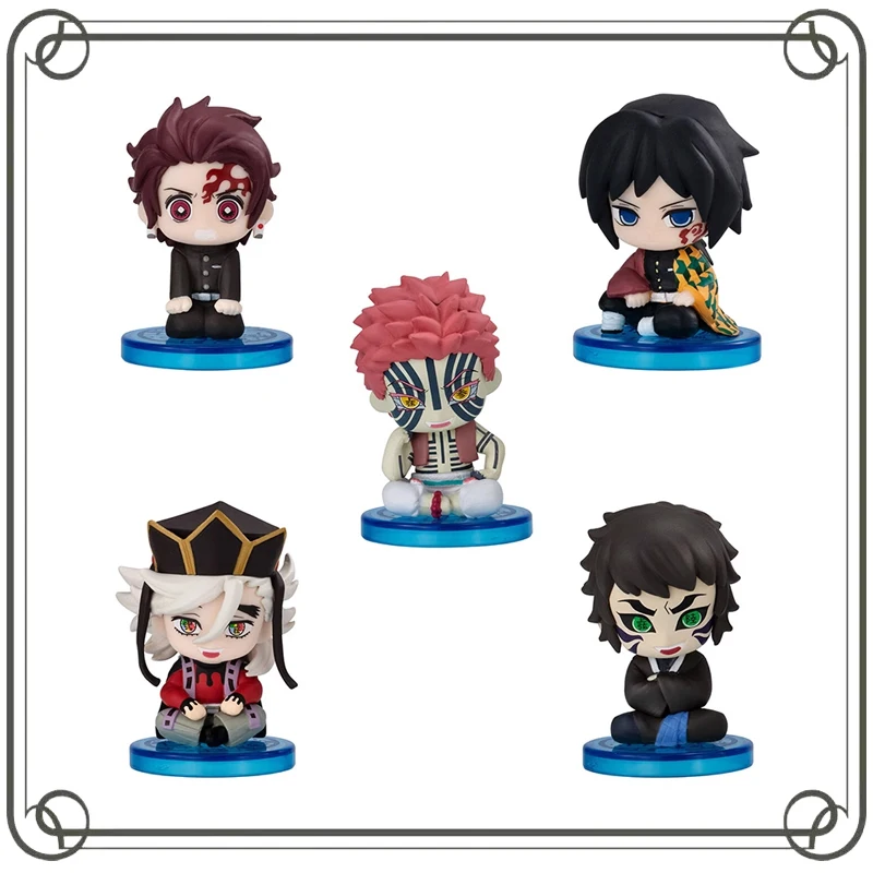 

Demon Slayer: Kimetsu No Yaiba Tomioka Giyuu Kamado Tanjirou Gashapon Sitting Posture Modeling Ornament Model Toys