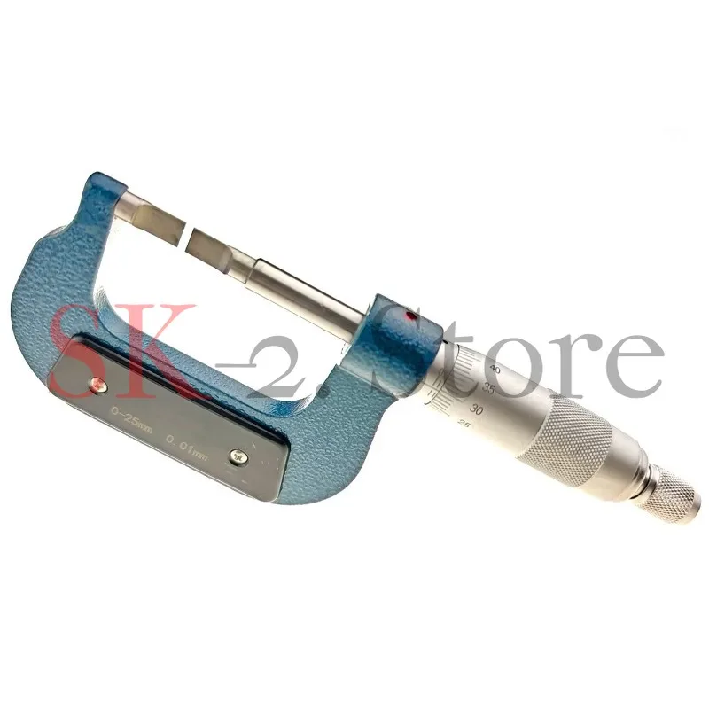 0-25-50 -75-100 tungsten steel blade annular slot micrometer
