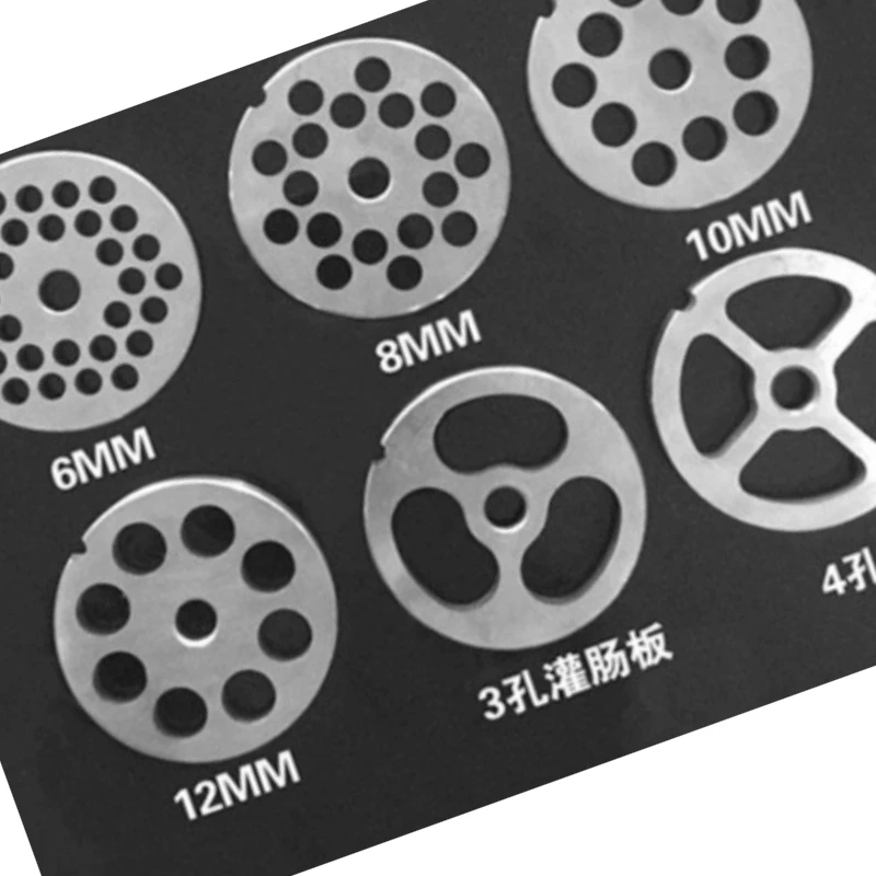 

Диск-резак из нержавеющей стали для мясорубки 8-го типа: сито, лезвие, круглый нож, решетка для мяса