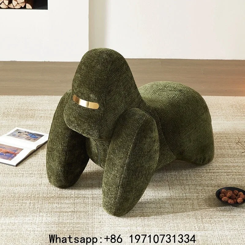 

Leisure chair Internet celebrity creative gorilla single sofa chair household cartoon animal child seat