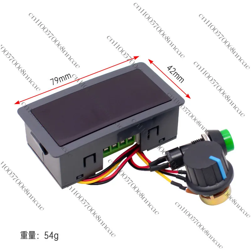 CCM5D digital display PWM DC motor governor 6V12V24V stepless speed control switch controller display shell