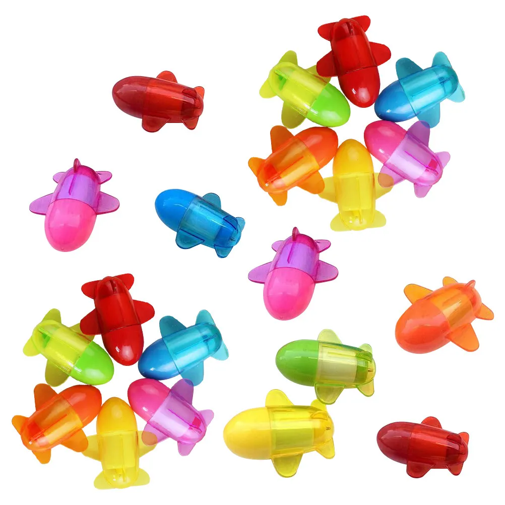 

20Pcs Airplane Shaped Ballpoint Pens Cartoon Mini Signature Pens Stationery Supplies Smooth Writing for Study Work