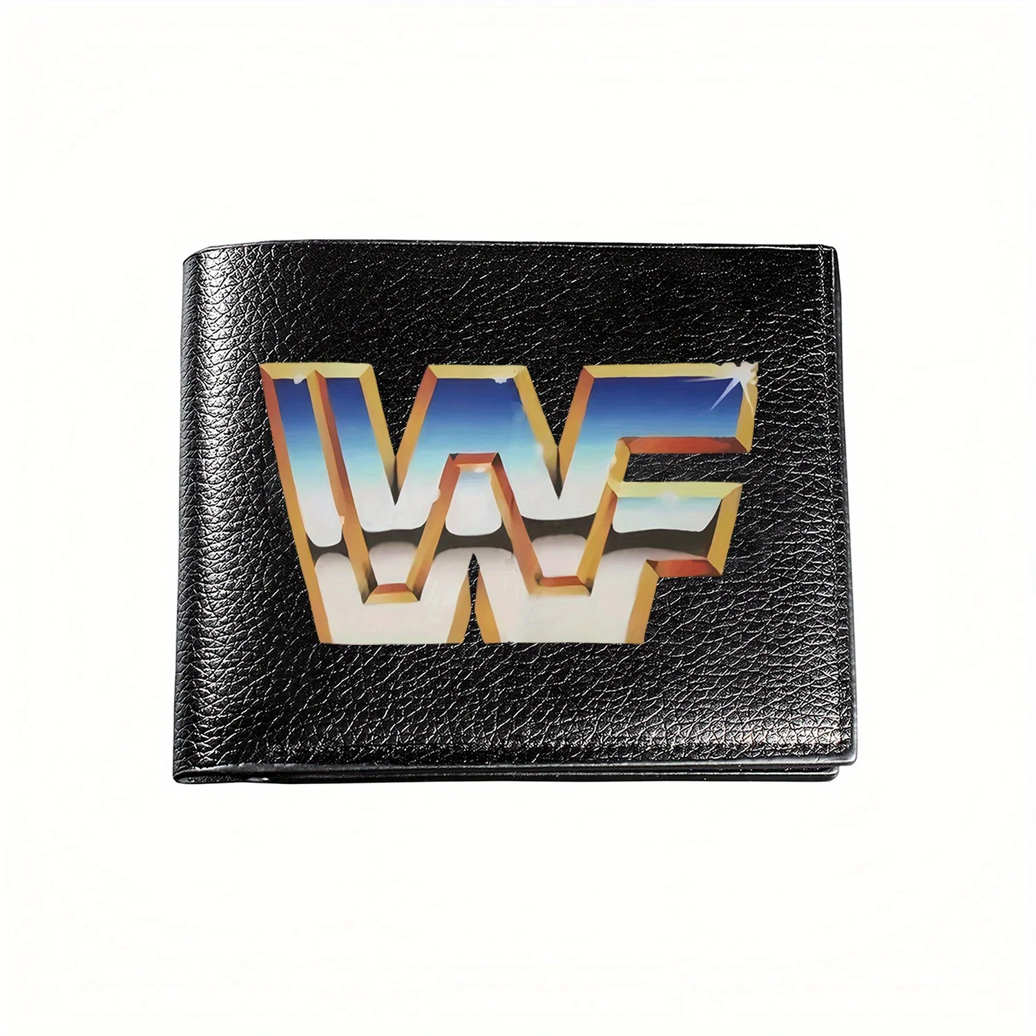 WWF Logo Inspired Mens Wallet: Casual,Elegant,Practical,Quality,Stylish,Creative,Premium,Luxury Gift for Dad,Husband,Boyfriend B