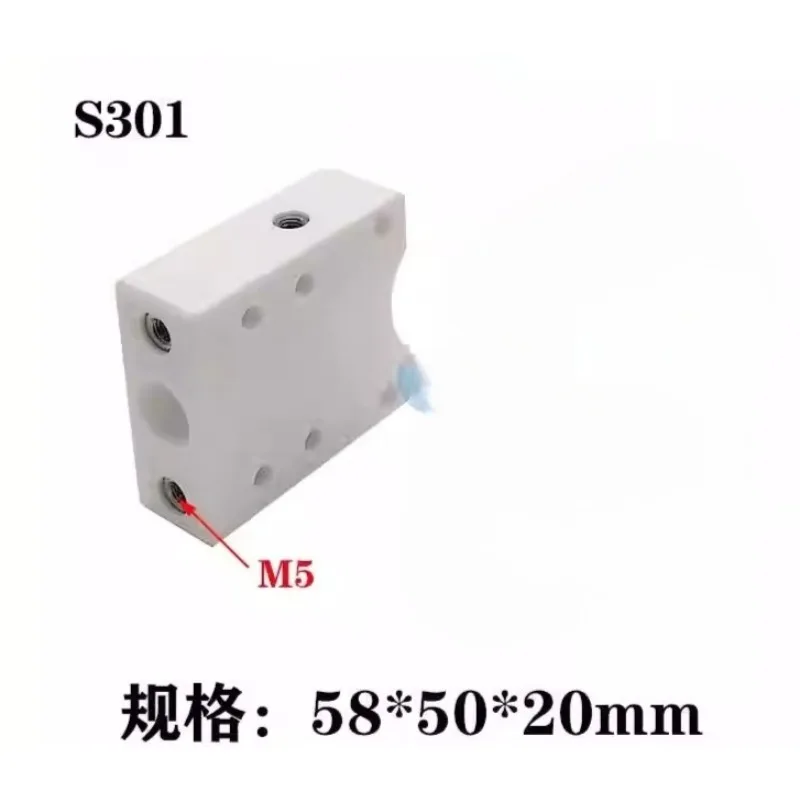 3082518,3085759,Isolator plate S302 apply for Sodick wire cut EDM,for Sodick parts ,Ceramic Guide block 50*20*58/77L