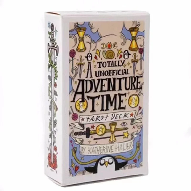 Adventure Time Tarot Cards For Divination Classic Casual Party Table Game Cards