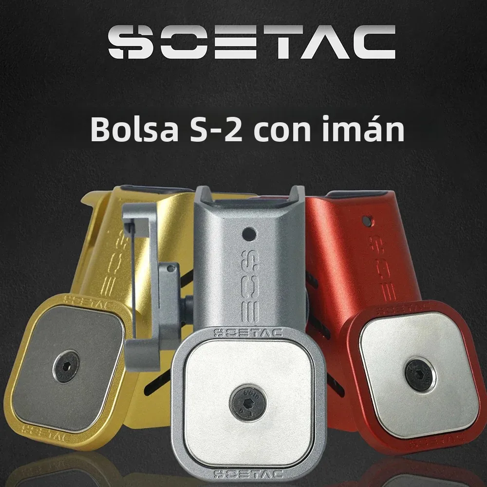 SOETAC IPSC Bolsa magnética para cargadores, clip rápido IDPA - imagen 3