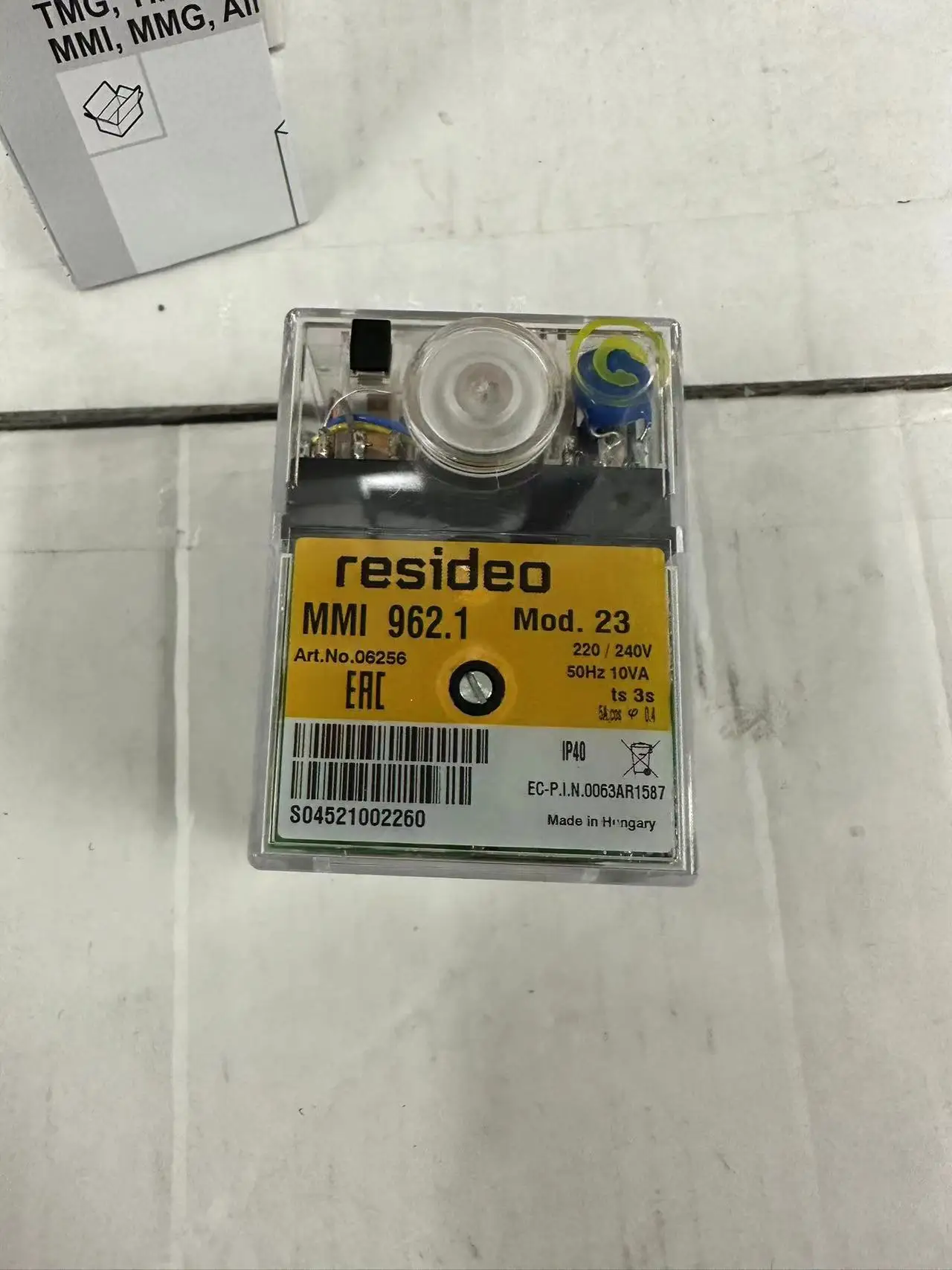 

Honeywell Resideo MMI962.1 MOD.23 Combustion Controller