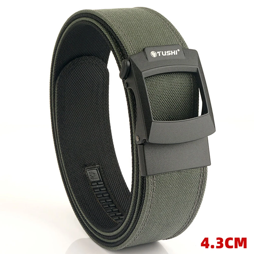 TUSHI 4,3 CM Taktische Gürtel Für Männer Legierung Quick Release Schnalle Harte Nylon Gürtel Männlichen Outdoor Militär Gürtel Zubehör Multi-größe – Detail 17