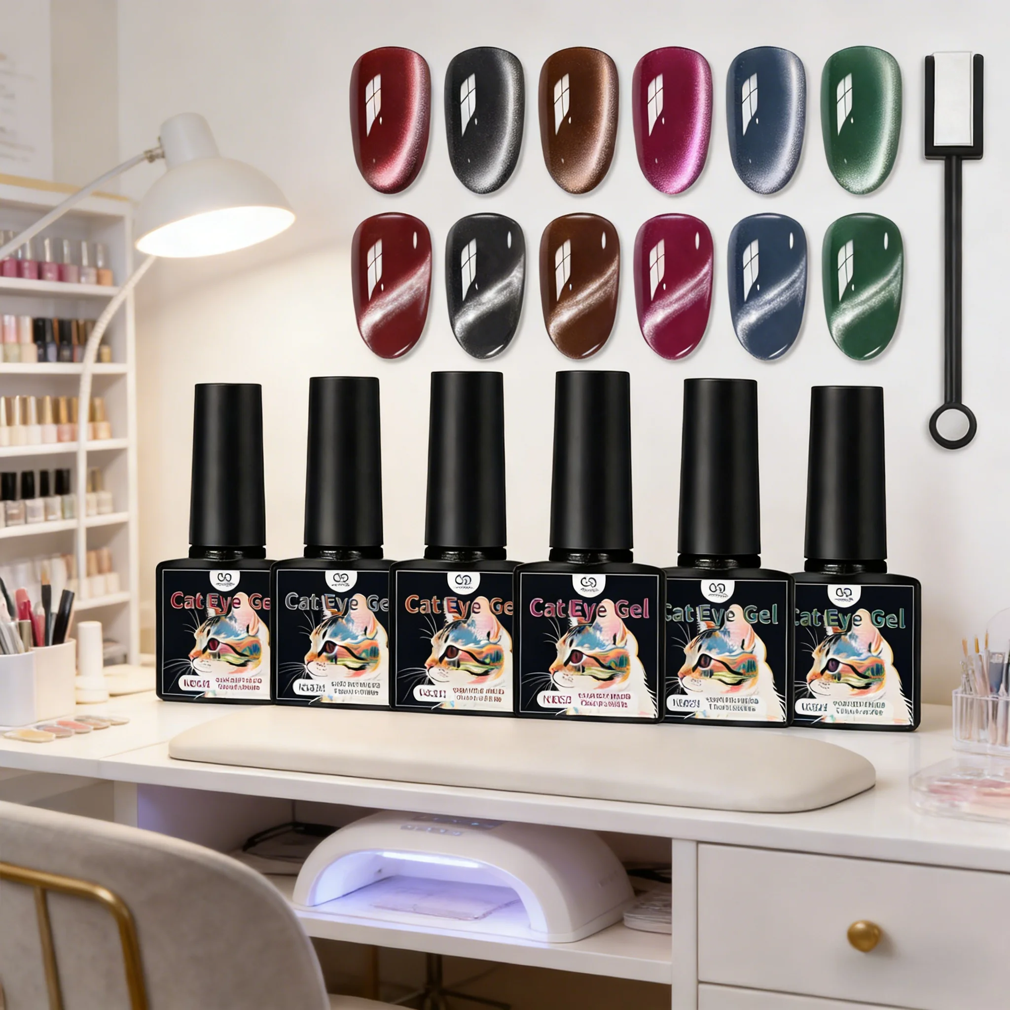 6 Piece Gel Nail Po…