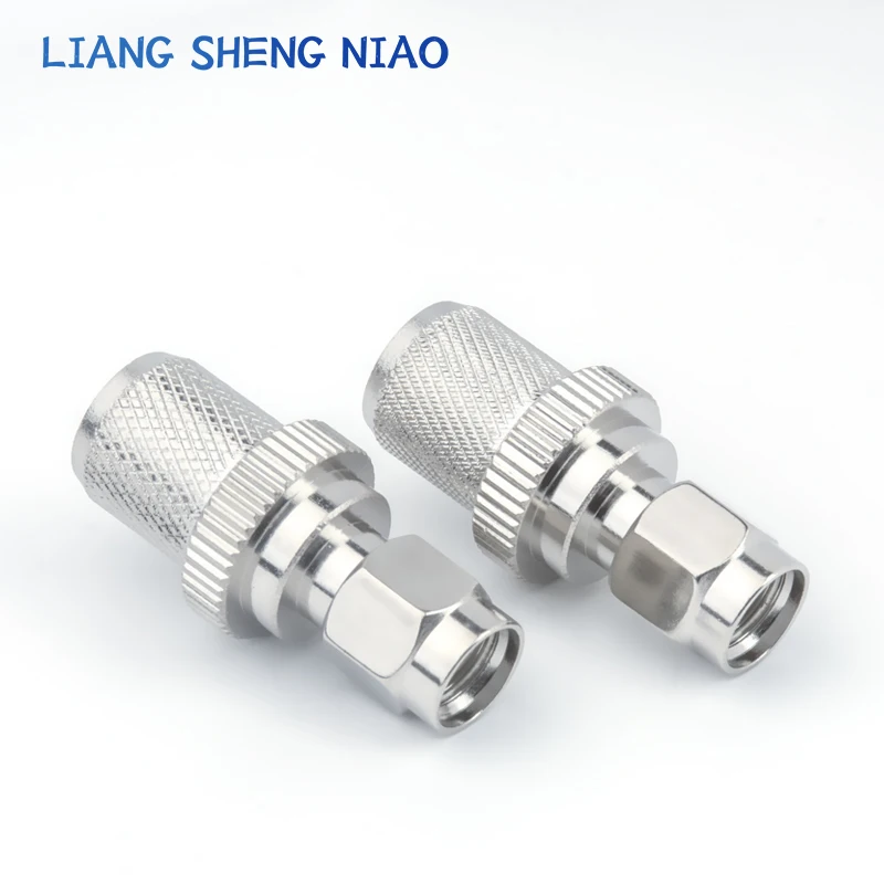 RF connector SMA-J-7 SMA male head 50-7 crimping type suitable for RG8 7D-FB LMR400 feeder