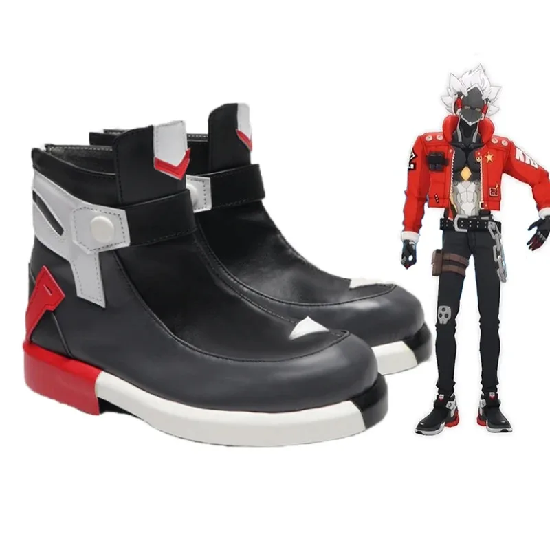 Latest Game Zenless Zone Zero Billy Kid Cosplay Shoes Billy Boots Christmas Carnival Performance Outfits Props Men Women