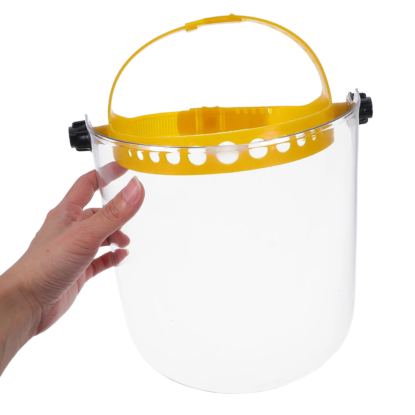 

Electric Welding Mask Clear Visibility Adjustable Fit Headgear Replacement Hood Accessories Durable Construction Full Face