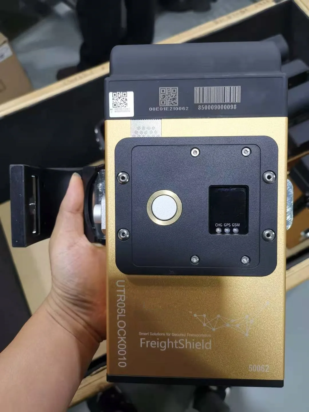 جهاز تعقب قفل حاوية GPS JT705 فتح القفل عن طريق رمز الاستجابة السريعة على الموقع وتطبيق برنامج الرسائل القصيرة عن بعد #3