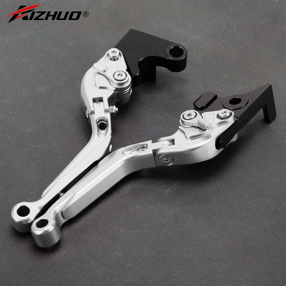 For SUZUKI GSX1400 GSX650F HAYABUSA GSXR1300 SV1000/S TL1000R Motorcycle Handle Levers Foldable Adjustable Brake Clutch Lever