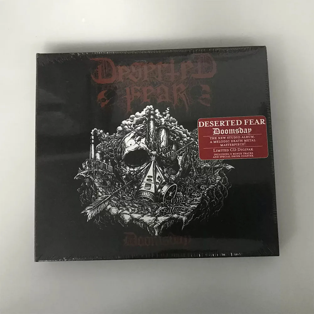CD: Álbum de estudio completamente nuevo 'Doomsday' de la banda alemana de melodic death metal Deserted Fear, edición limitada en formato Digipak