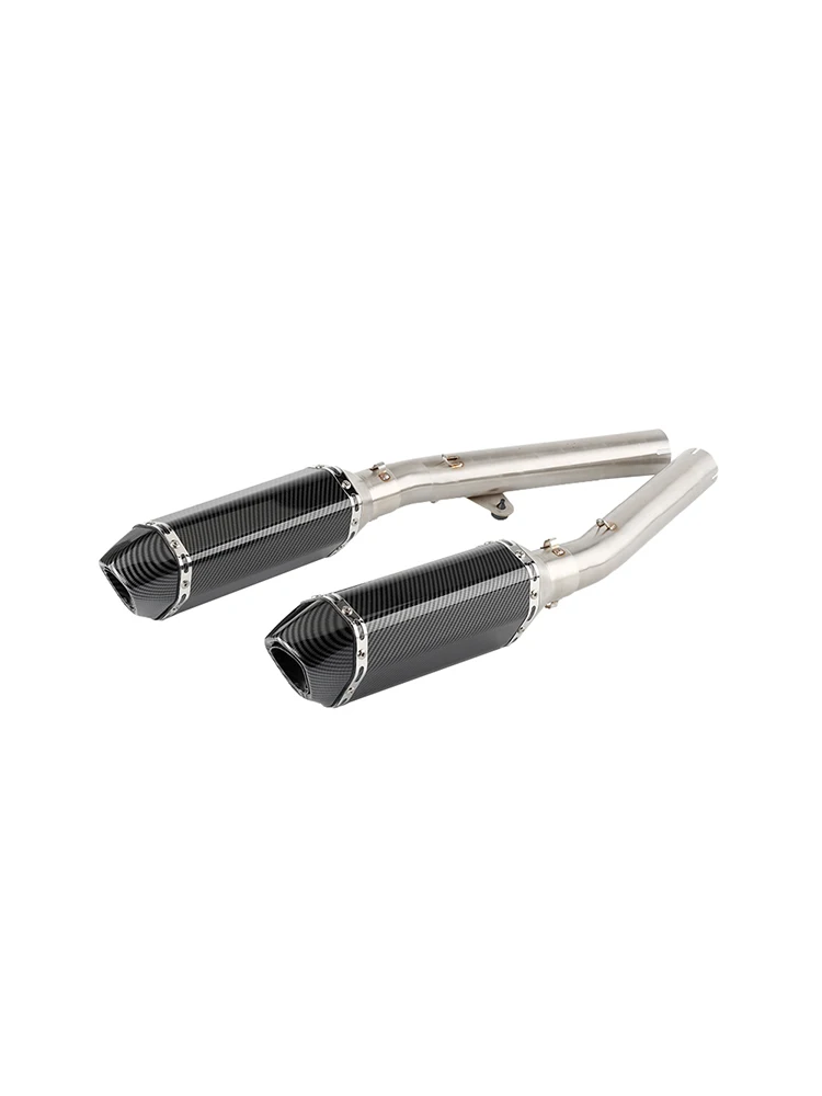 For Honda CBR1100XX Blackbird   1996 to 2016  For Original Muffler Escape  Motorcycle Exhaust Header Link Pipe Slip-on