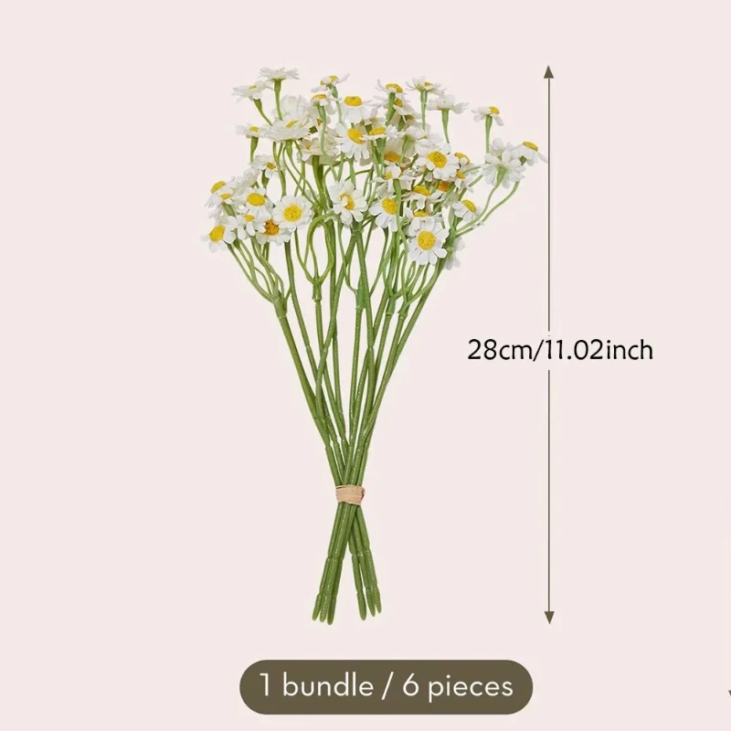 الإقحوانات، زهور البابونج الصناعية، ديكورات غرفة المعيشة، زهور الطاولة، باقات زخرفية، وقطع فنية زهور