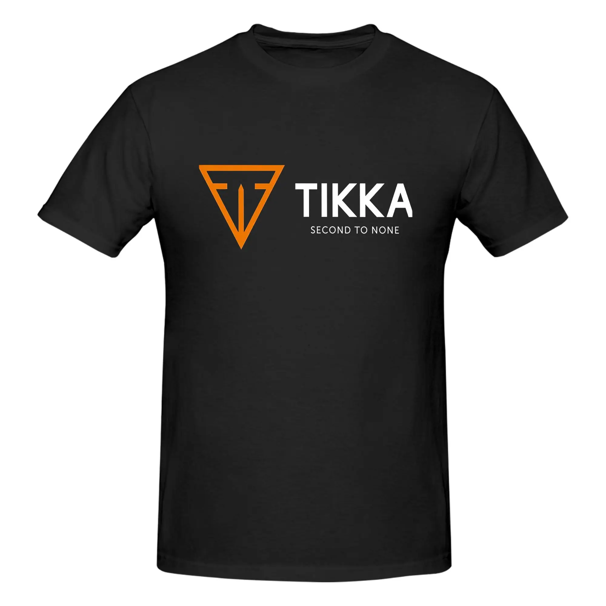 Tikka By Sako Finland Firearms Men T-Shirt Double Sided Plus Size T Shirts Men's O-Neck Cotton Tees Short Summer Male