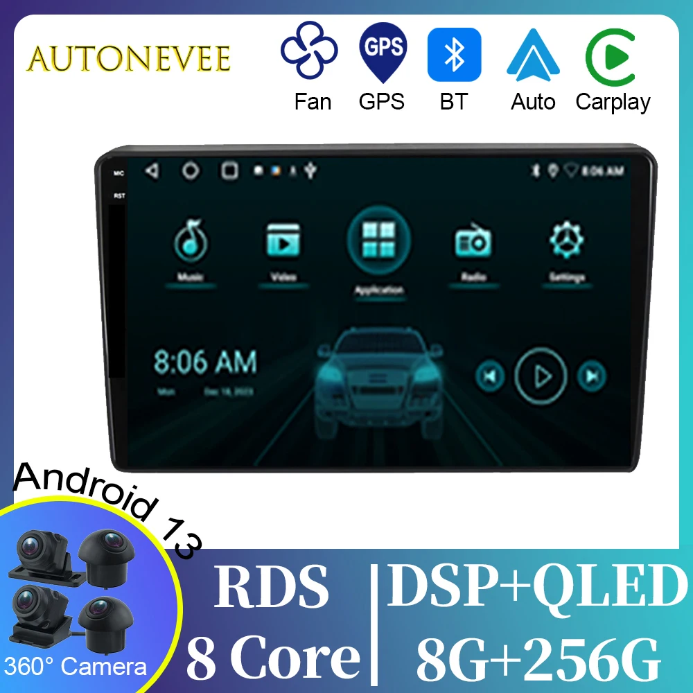 

7862 For Hyundai H1 II 2 TQ 2007 - 2015 Car Auto Android Radio Stereo Head Unit Multimedia Player GPS Navigation 4G No 2din DVD