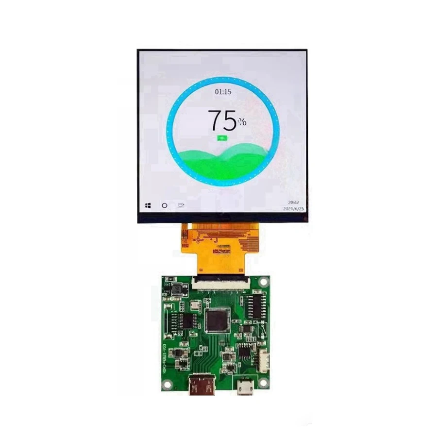 480x480 IPS SPI RGB 4 Inch Square LCD Screen Touch LCD Display Module HDMI Board