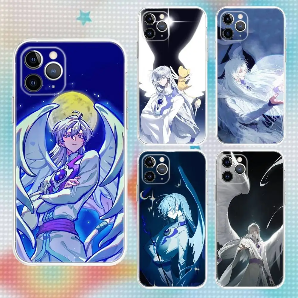 

Cardcaptor Sakura Yue Phone Case For iPhone 17,16,15,14,13,12,11 Pro,Max,Plus,Air,X,XS,XR,SE,Mini Transparent Soft
