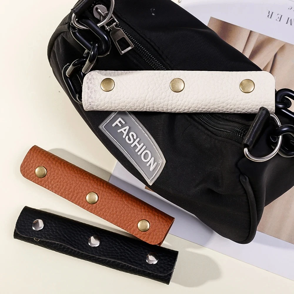 Ledergriff, Schutzhülle, PU-Handtaschengriff, Wickelsattelschnalle, Koffer, Handtasche Schultergurt, Kettentaschenzubehör – Detail 25