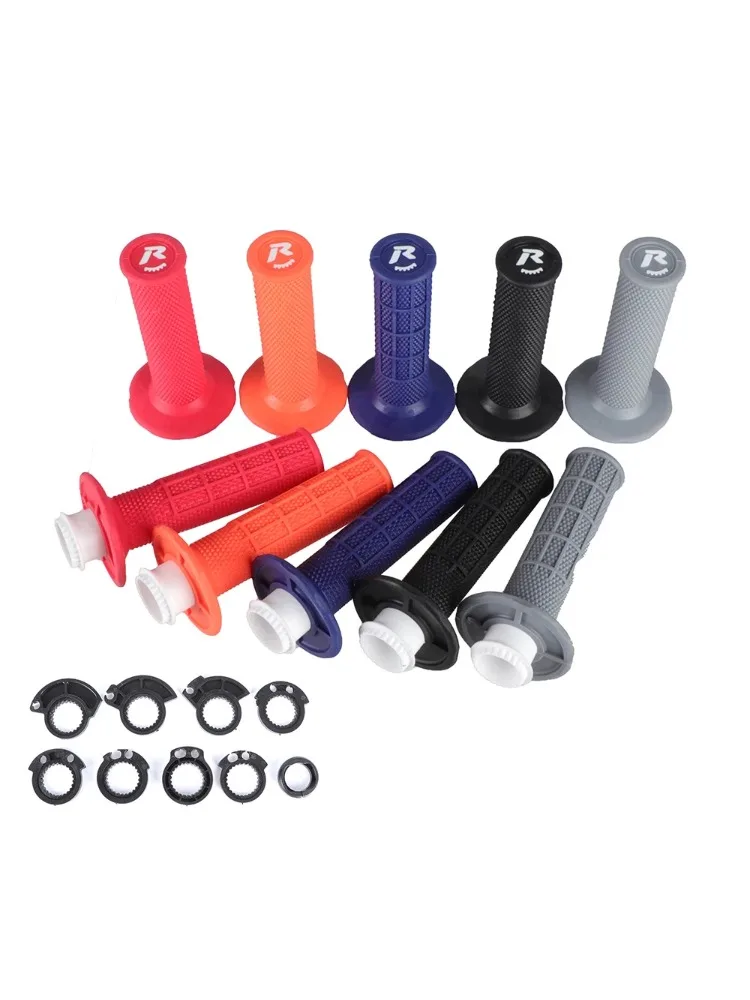 AliExpress NONE Motorcycle Grips 7/8" 22mm Hand Grip W/ The Snap-on Cam Lock-on Grips Dirt Bike Handlebar For KTM 125-500 SX SXF EXC EXCF XC XCF