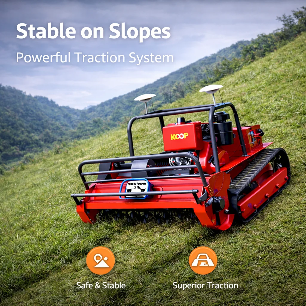 

Автоматическая газонокосилка-измельчитель для любых типов местности с GPS, регулируемой высотой скашивания – Оборудование для стрижки травы в садах и на огородах