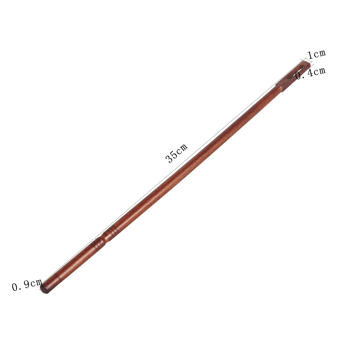 Solid Wood Flute Cleaning Rod Professional Through Bar Red Woodwind Instrument Accessories Red Wood Cleaning Rod For Flute