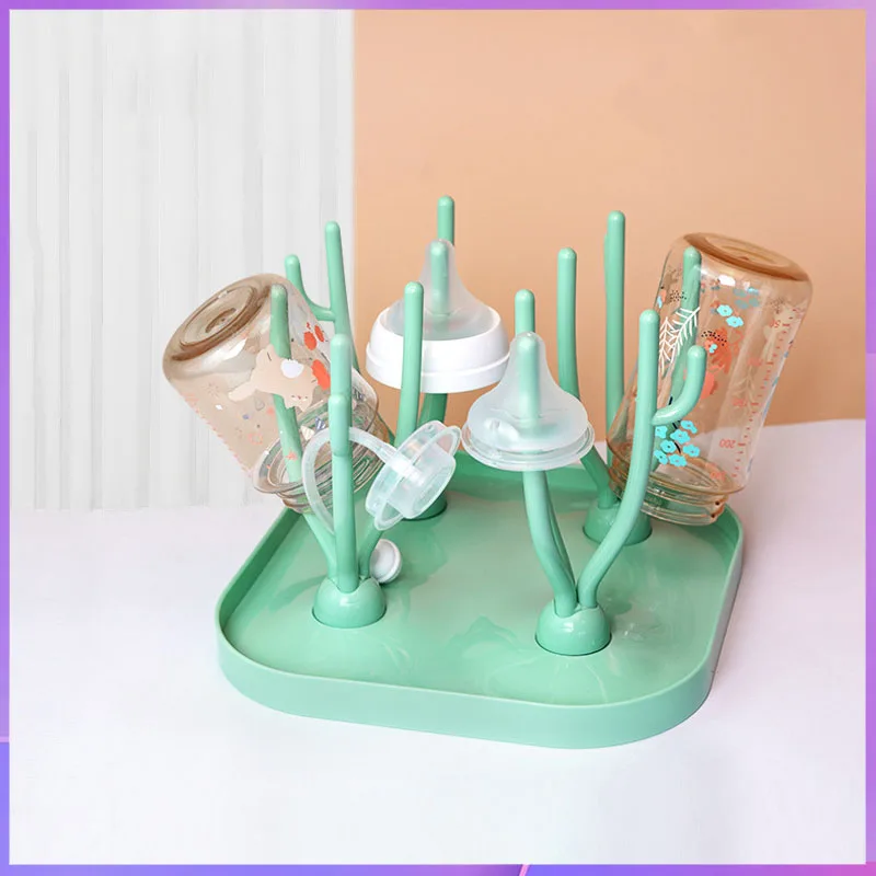 Baby bottle rack/multifunctional detachable drying rack/baby nipple bottle drain rack, children's portable drain rack