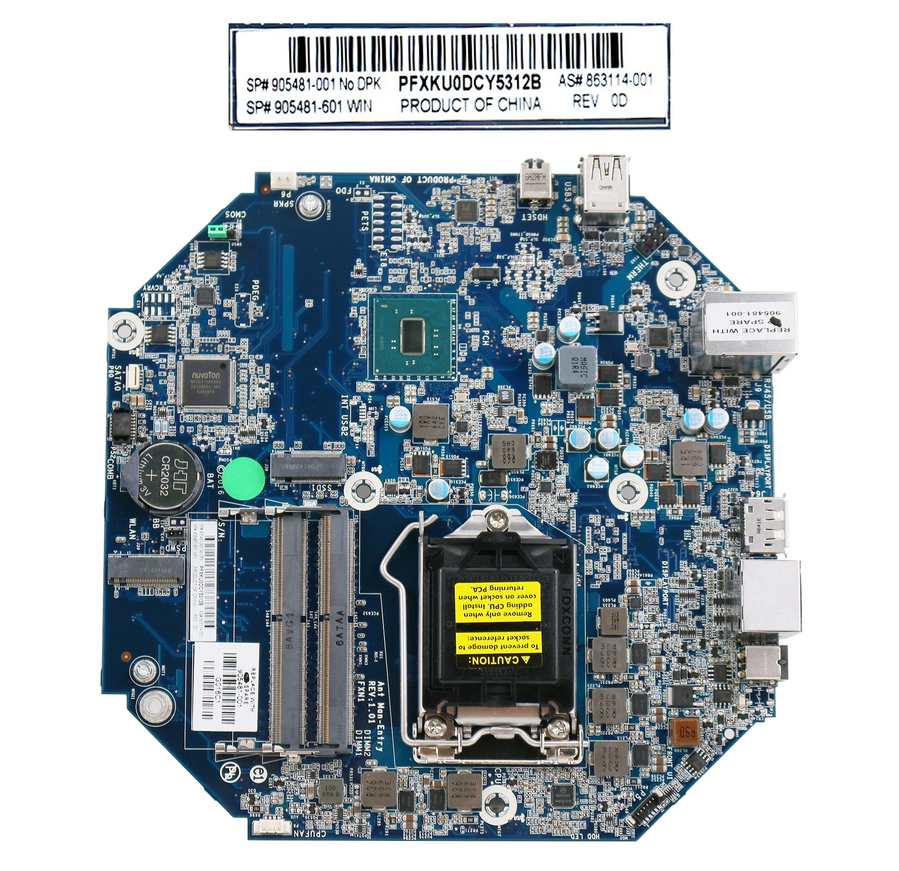 usado para hp z2 mini g3 entrada motherboard c236 1151 ddr4 100 testado 905481601 863114001 01