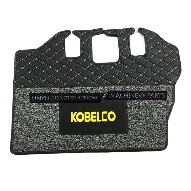 For Kobelco Sk Kx 200/210/250/260/330/350-8 Cab Floor Rubber Foot Mat Excavator Accessories