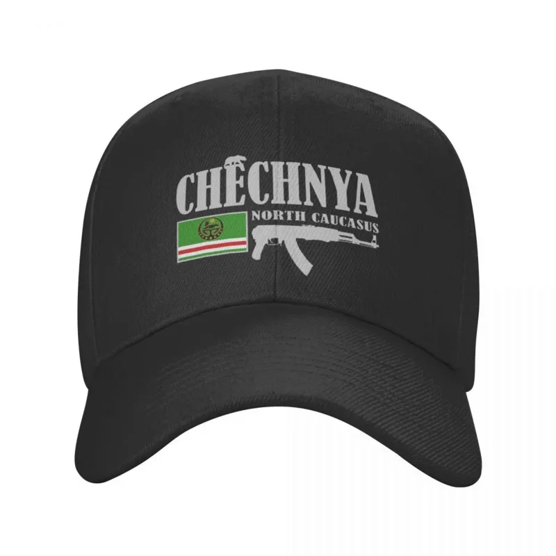 Personalized Chechnya Fighter Baseball Cap Women Men Adjustable Chechen Dad Hat Sports Snapback Caps