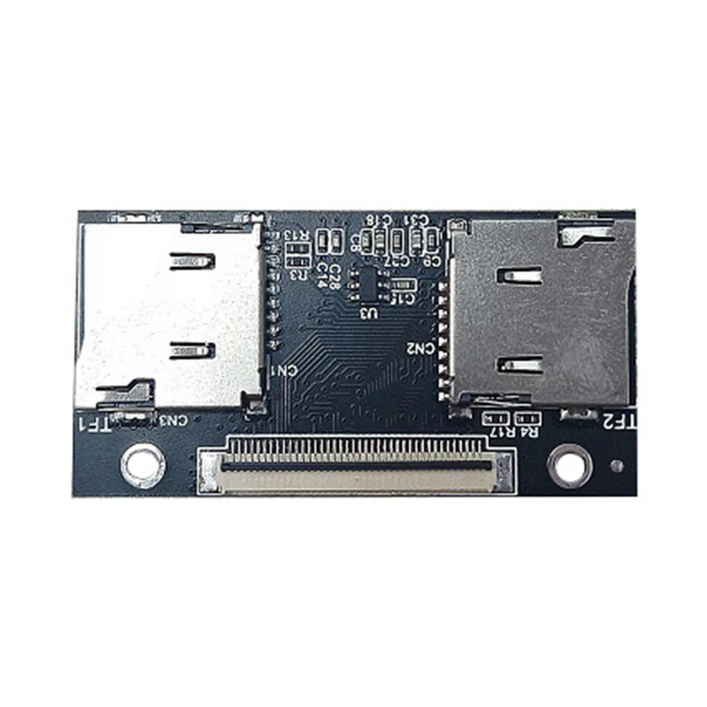 T07C-Dual TF Card Memory Card to CE Interface Connection Card Expansion Card for Computer Industrial Control Machine VCR NAS
