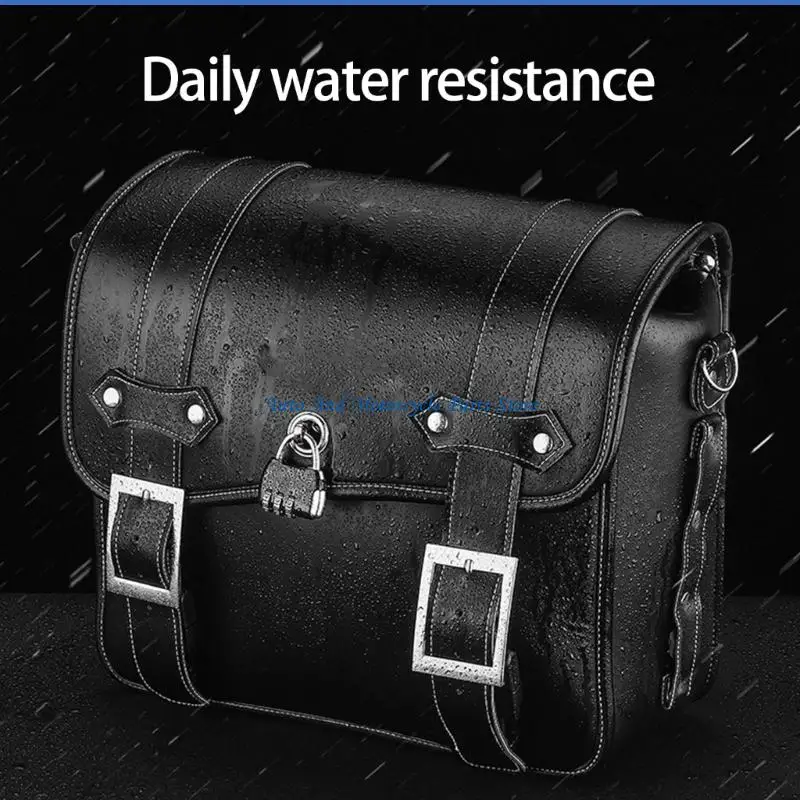 P9FD Werkzeugtasche Reisegepäck Aufbewahrungstasche Universal PU Seitentasche – Detail 10