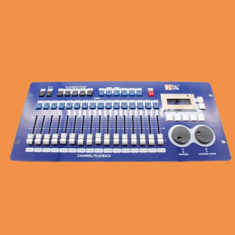 256A Console DMX512 Controller 256 Channels 1000m Remote for Stage Lights LED Par Light Moving Head Light Dimmers IRON