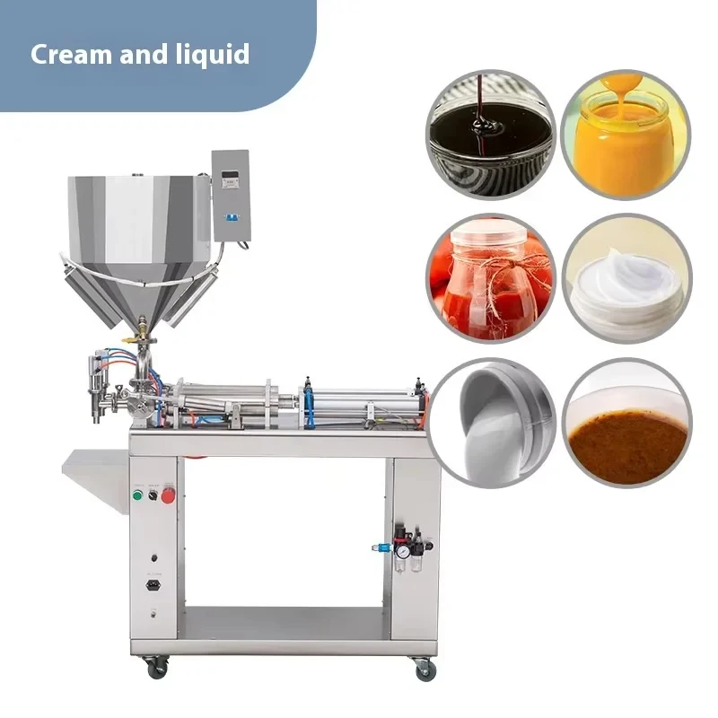 Automatic Heating Mixing Filling – Ketchup, Peanut Butter, Honey & Soft Drinks, High Efficiency Filling