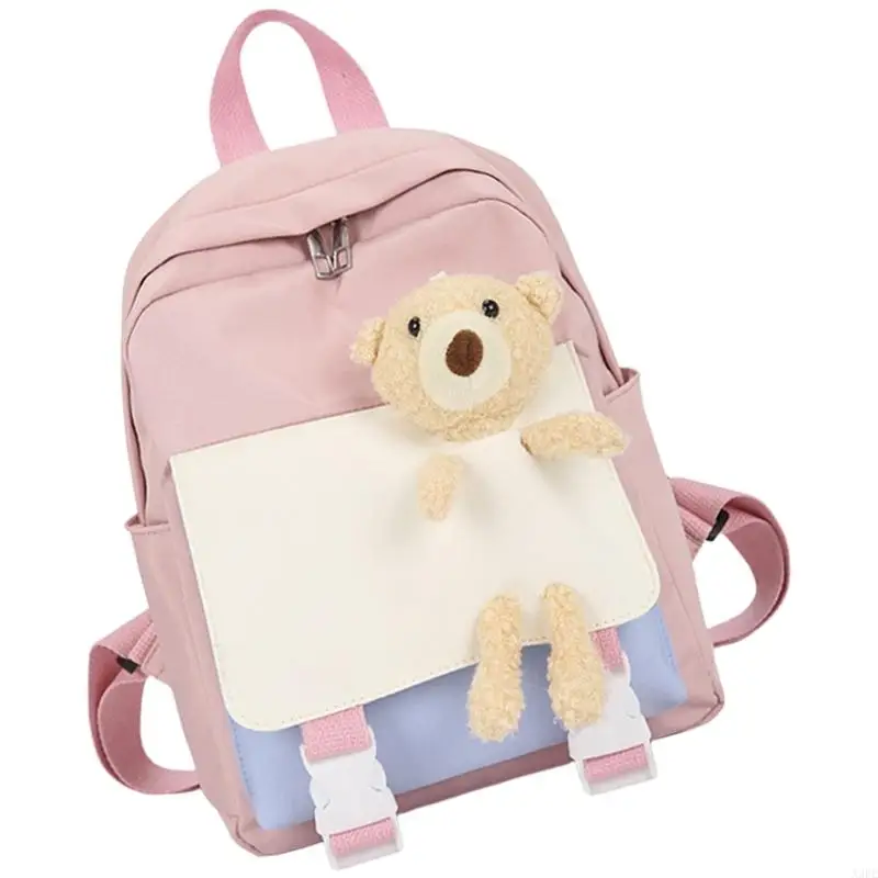 Mochila urso desenho animado a3pe para criança mochila pré -escolar Backpack capacidade Backpack Backpack