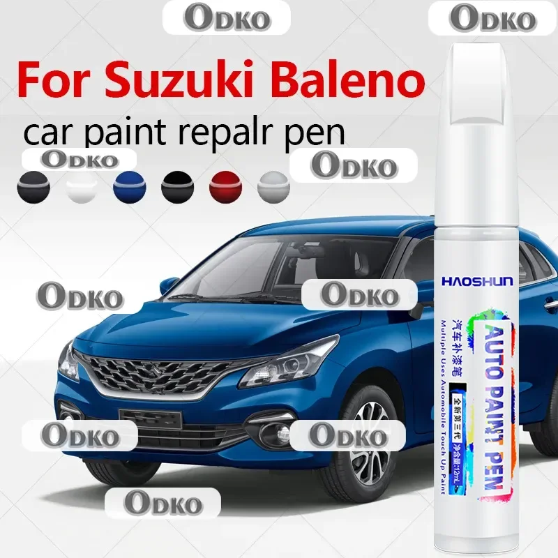 

Для Suzuki Baleno 1995-2025 EG/EH/EK WB ручка для ремонта краски Touch Up средство для удаления царапин DIY автоаксессуары черный, белый, серебристый, бежевый