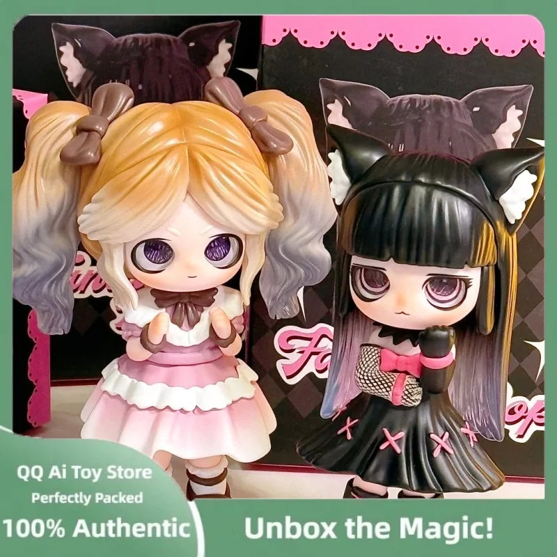 الأصلي كيكي متجر الحيوانات الأليفة سلسلة صندوق أعمى الأسود نمط Trendytoy التماثيل الظلام دمية جمع الديكور البلاستيكية نموذج الدمى هدية #6