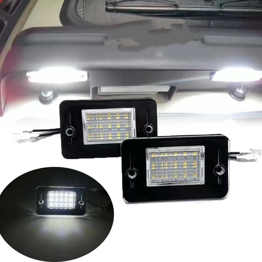 

2pc For Land Rover Discovery TD5 For Land Rover Discovery 1 2 1994-2004 LED License Number Plate Light Canbus Rear Tag Lamps